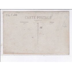 FRANCE: carte photo à localiser : magasin paillard perrin, fabrique de sabots - état