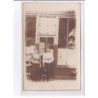FRANCE: carte photo à localiser, café-restaurant desaintjean - très bon état