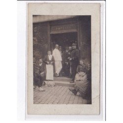 FRANCE: carte photo à localiser, café, restaurant, Raphael - très bon état