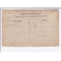 FRANCE: carte photo à localiser, bijoutier Belle, couvert français, bijoux - état