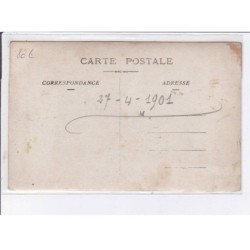 FRANCE: carte photo à localiser, blanchisserie, bains - très bon état