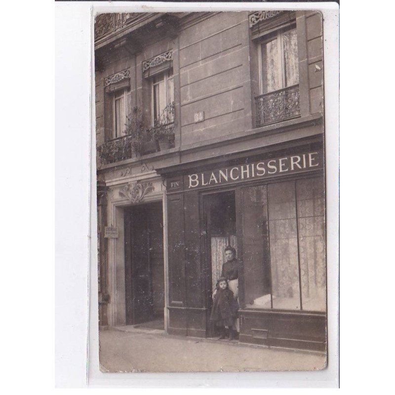 FRANCE: carte photo à localiser, blanchisserie - très bon état