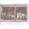 FRANCE: carte photo à localiser, restaurant, café, vins et liqueurs de marques - état