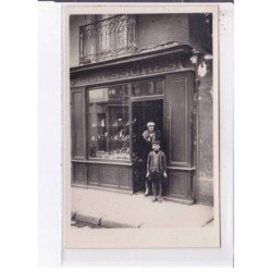 FRANCE: carte photo à localiser, commerce de chaussures - très bon état