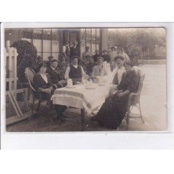 FRANCE: carte photo à localiser, restaurant, personnages - état