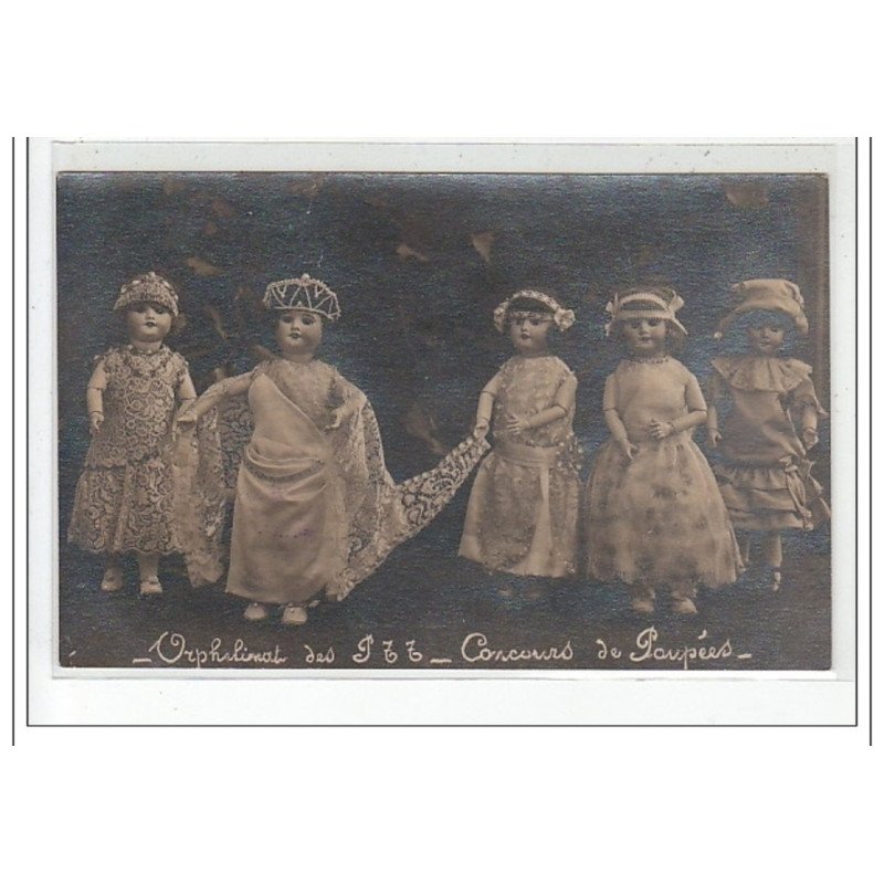 ARRAS - Orphelinat des P.T.T. - Concours de Poupées - CARTE PHOTO - très bon état