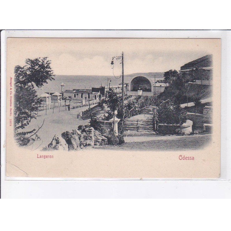 UKRAINE: ODESSA: langeron - état