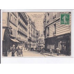 PARIS: 75016, rue vital, vue prise de la place de passy, crédit lyonnais - très bon état