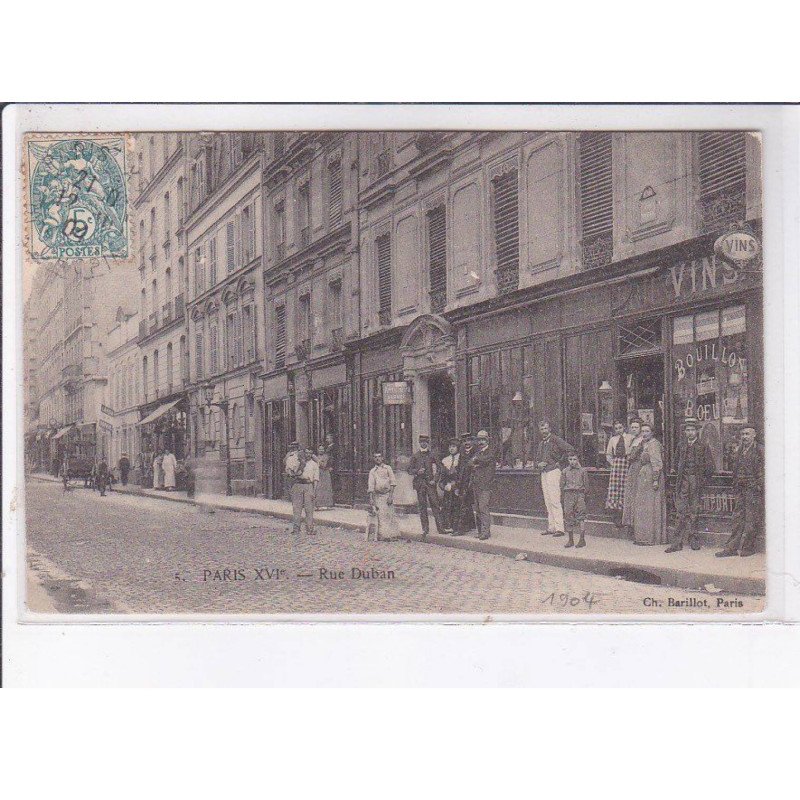 PARIS: 75016, rue duban - très bon état