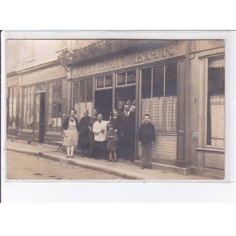 SAINT-ANDRE-de-L'EURE: modern bar, Gustave Michel - état