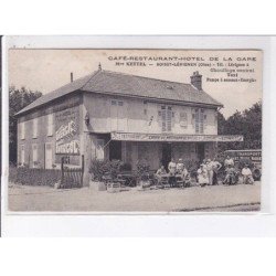 BOISSY-LEVIGNEN: café-restaurant-hôtel de la gare, maison kettel, pompe à essence "energie" - très bon état