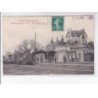 CONDE-sur-HUISNE: vue générale de la gare - état