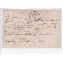 VICHY: pharmacie, personnages - très bon état