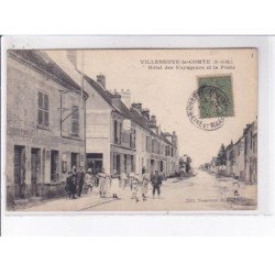 VILLENEUVE-le-COMTE: hôtel des voyageurs et la poste - très bon état
