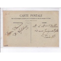 VILLENEUVE-le-COMTE: hôtel des voyageurs et la poste - très bon état