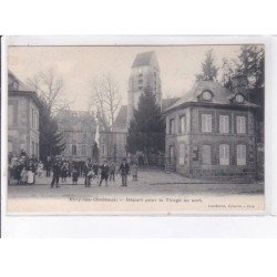 EVRY-le-CHATEAU: départ pour le tirage au sort, conscrits - très bon état