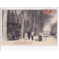 DONNEMARIE-en-MONTOIS: la gare, départ du tramway pour vimpelles - très bon état