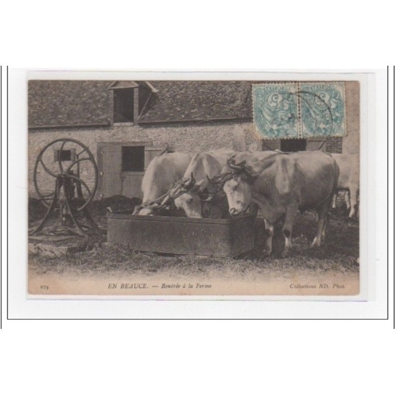 EN BEAUCE : rentrée à la ferme - très bon état