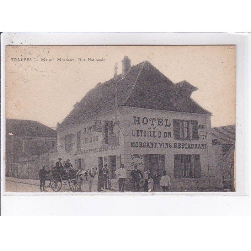 TRAPPES: maison morgant, rue nationale, hôtel de l'étoile d'or - très bon état