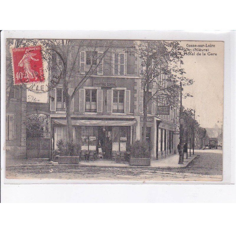 COSNE-sur-LOIRE: hôtel de la gare - très bon état