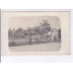 BOURNAND: scène de village, outil agricole - très bon état