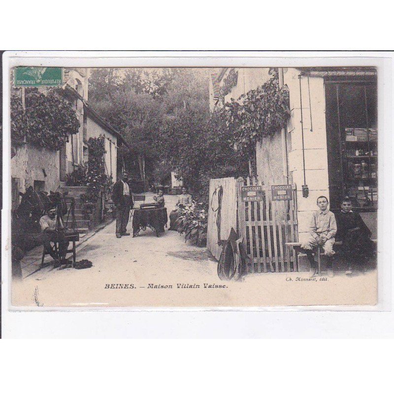 BEINES: maison villain vaisse, bourrelerie - très bon état