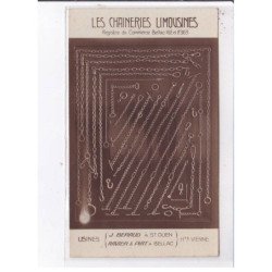 LISINES: les chaineries limousines - très bon état