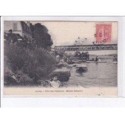 JUVISY-sur-ORGE: fête des pêcheurs, maison raboulin - très bon état