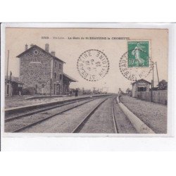 SAINT-BEEAUZIRE-la-CHOMETTE: la gare - très bon état