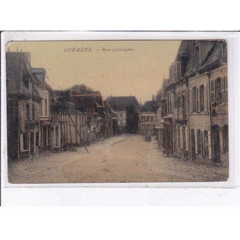 GUEMENE: rue principale - état