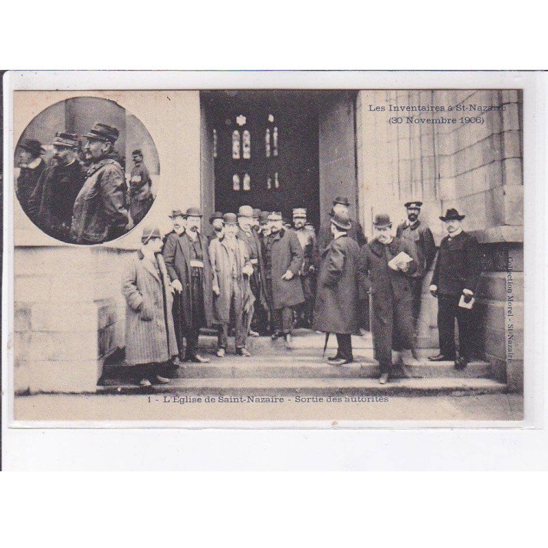 SAINT-NAZAIRE: les inventaires, sortie des autorités - très bon état