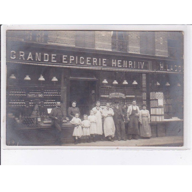 SURESNES: henri la goutte, grande épicerie henri IV - très bon état