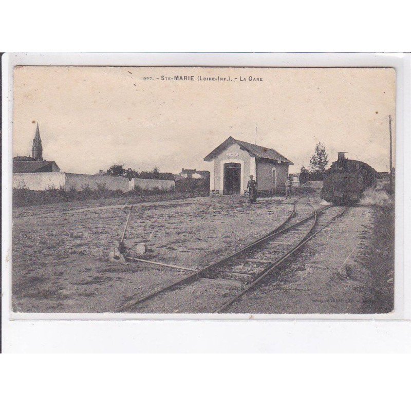 SAINTE-MARIE: la gare - très bon état