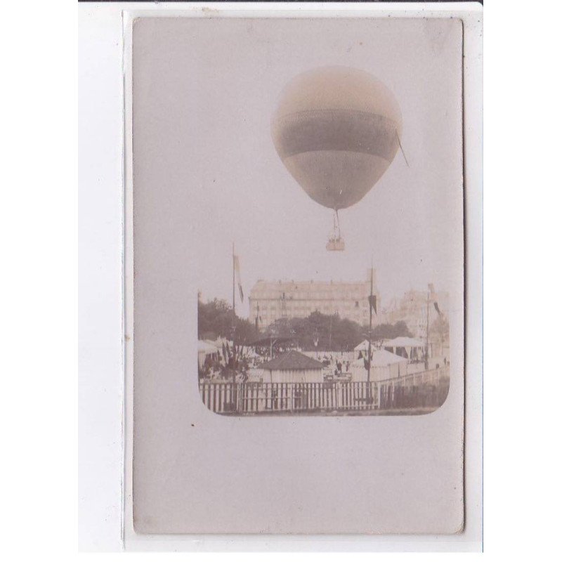 PARIS: 75016, ballon rond, porte maillot, ballon captif de la porte maillot - très bon état