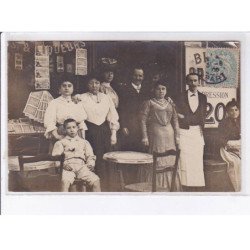 PARIS: billet de loterie, café - état