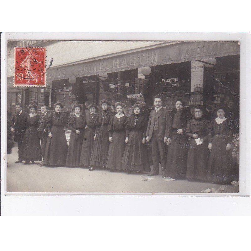 PARIS: saint-martin, épicerie, maroquinerie - état