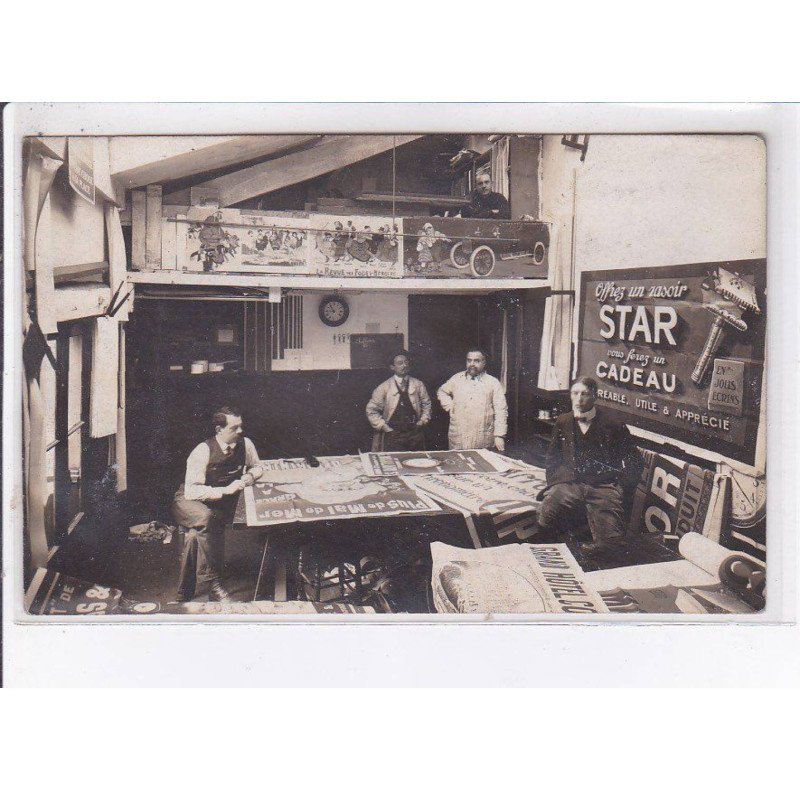 PARIS: atelier, imprimeur, affiches - état