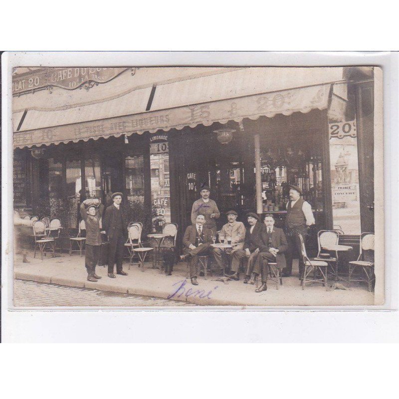 PARIS: la tasse avec liqueur, café - très bon état