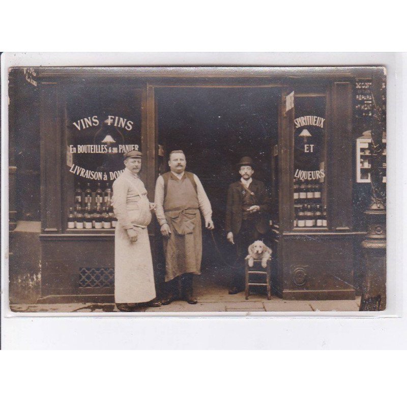 PARIS: commerce de vins, spiritueux et liqueurs - très bon état