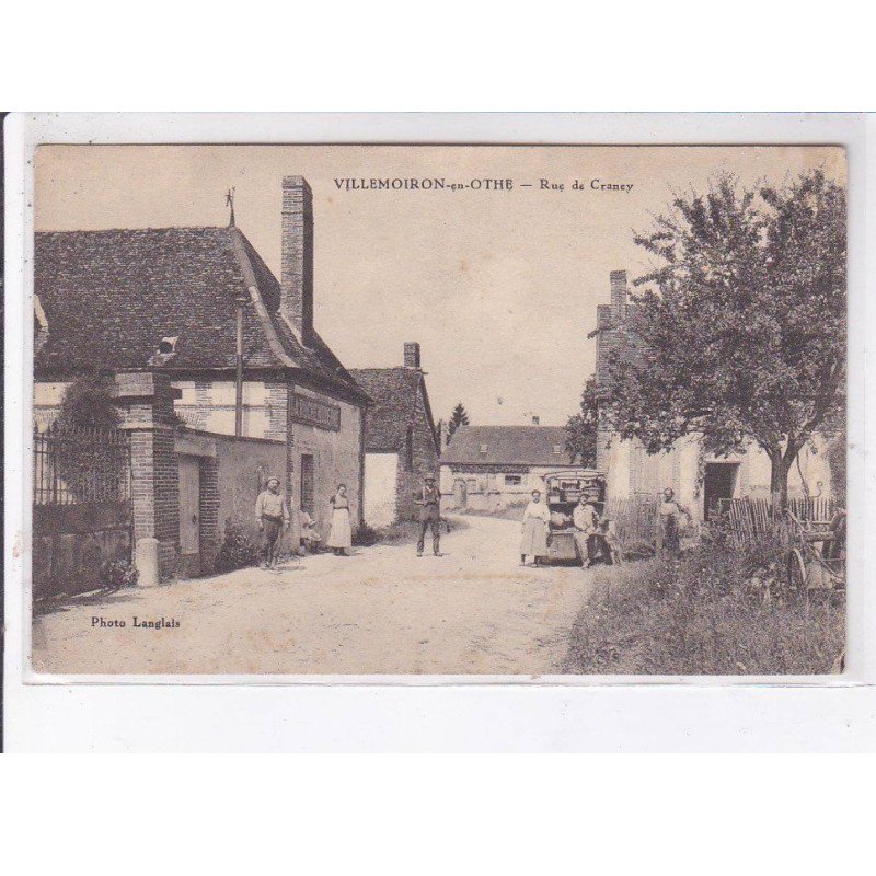VILLEMOIRON-en-OTHE: rue de craney - très bon état