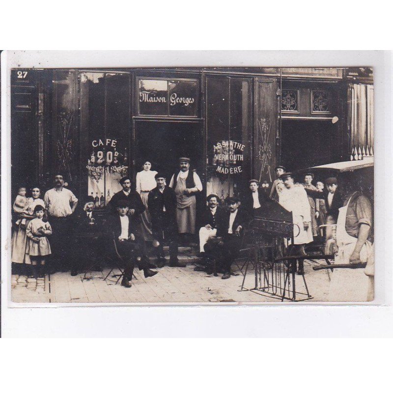 PARIS: maison georges, absinthe, café - très bon état