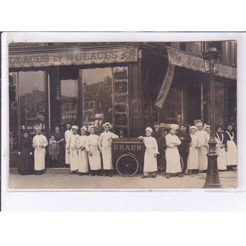 PARIS: 75006, 1 rue de sevres, braun, glaces - très bon état