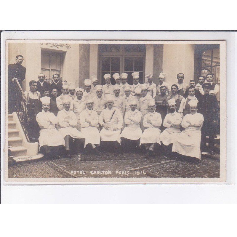 PARIS: 75008, avenue des champs elysées, hôtel carlton paris 1914 - très bon état