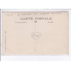 PARIS: 75008, avenue des champs elysées, hôtel carlton paris 1914 - très bon état