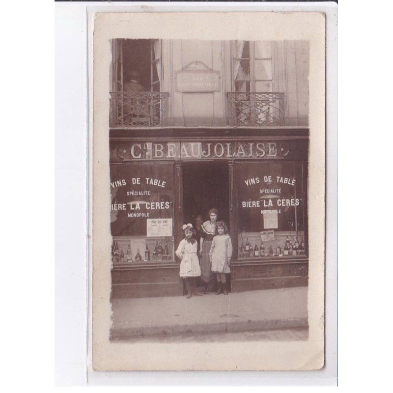 PARIS: 75007, caviste, rue saint-dominique, beaujolaise - très bon état