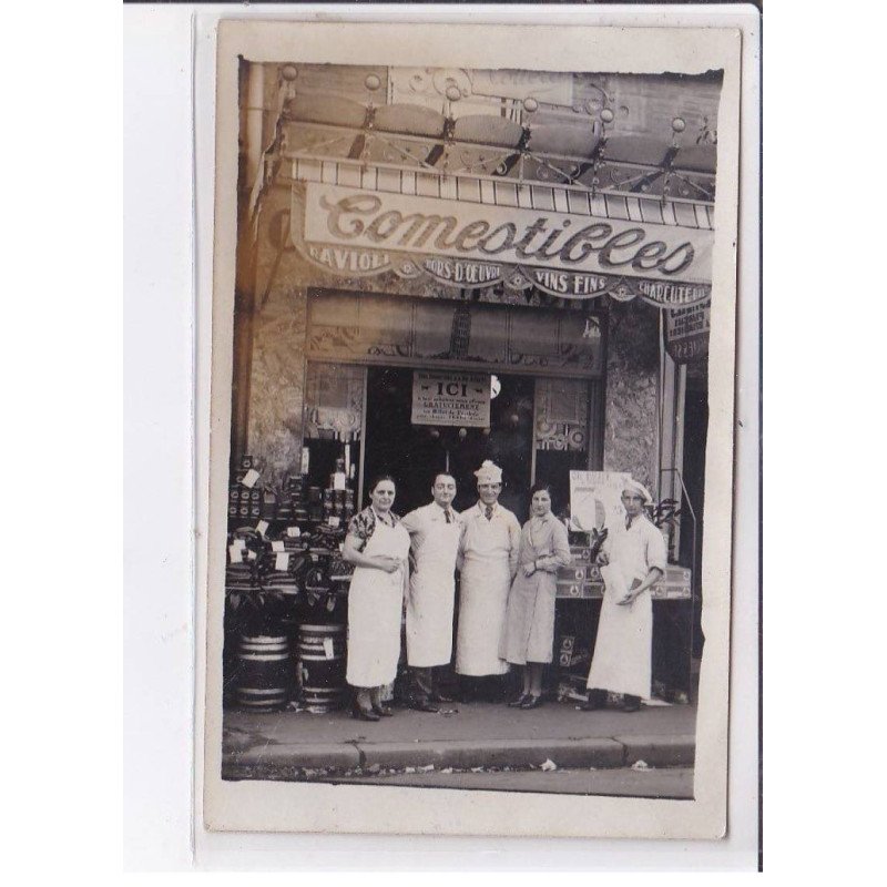 PARIS: 75015, rue saint-charles, comestibles - très bon état