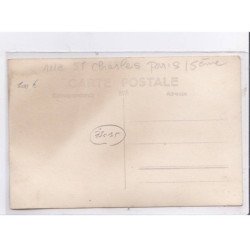 PARIS: 75015, rue saint-charles, comestibles - très bon état