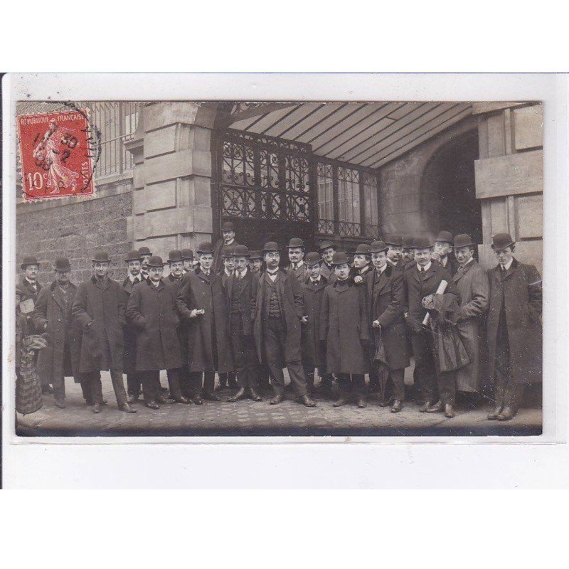 PARIS: 75003, école centrale, rue montgolfier, personnages - très bon état