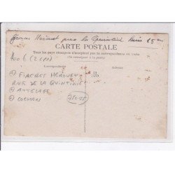 PARIS: 75015, 2CPA, fiacres herouet, rue de la quintinie, attelage, cochers - très bon état