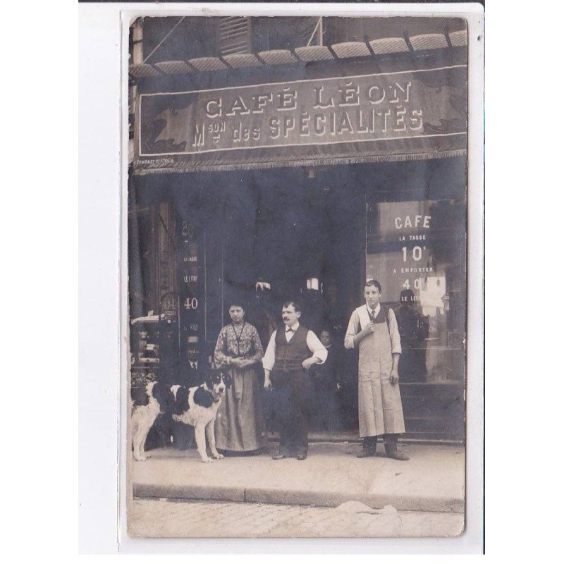 PARIS: café leron, maison des spécialités - état